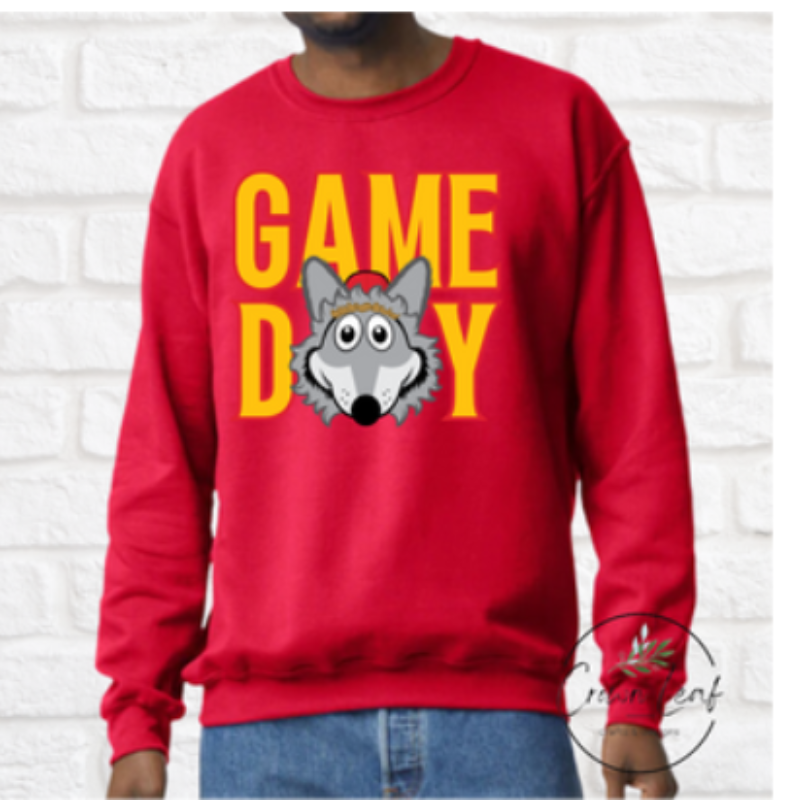 Game Day [Heather Red Gildan Softstyle Tee, Gildan Long-Sleeve Tee, Gildan Crewneck Sweatshirt or Hoodie] Main Image